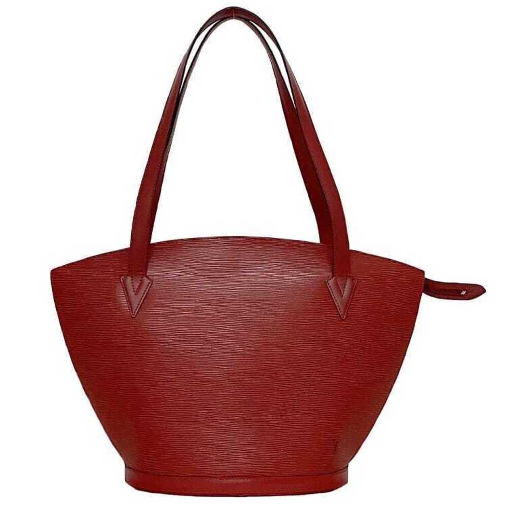 Louis Vuitton Saint Jacques Shopping Tote Bag Red Castilian Epi Leather